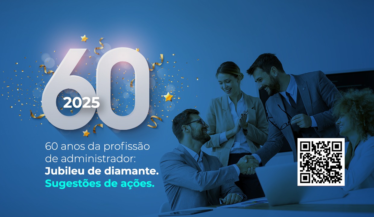 Leia mais sobre o artigo Comemoramos em 2025 os 60 anos da profissão de administrador: o jubileu de diamante.